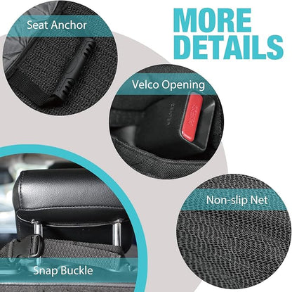 FURRYFECTION Dog Bench Car Seat Cover for Back Seat 600D Heavy