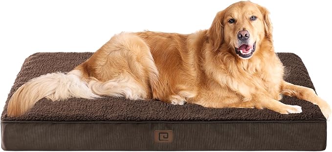 EHEYCIGA Orthopedic XL Dog Beds for Extra Large Dogs with Removable Washable Cover 44x32