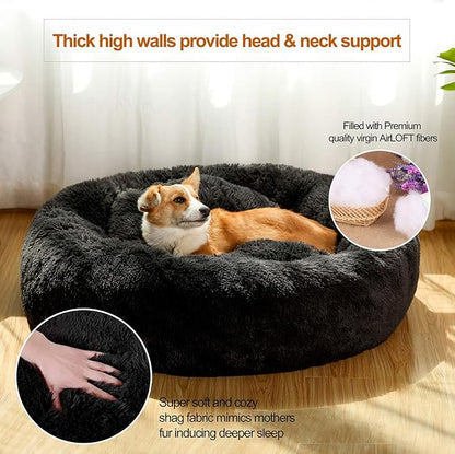 Donut Dog Beds for Medium Dogs