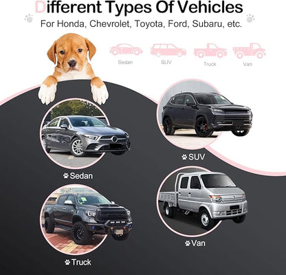 Dog Car Seat Cover for Back Seat