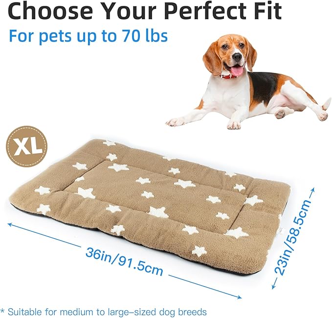 Mora Pets Dog Crate Pad Dog Bed Mat 36 inch 36 x 23