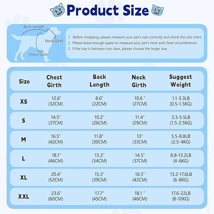 Dog Summer Shirts with Striped Sleeves Dog Cotton (2PCS) XL