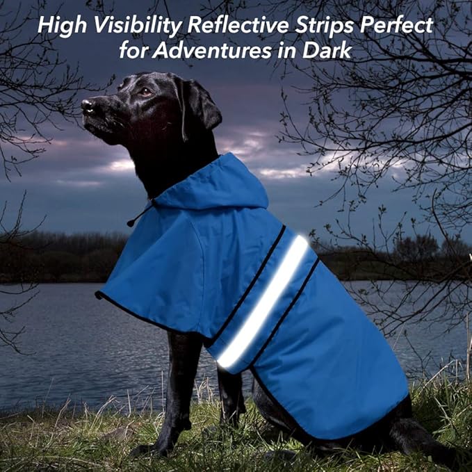 Reflective Dog Rain Coat