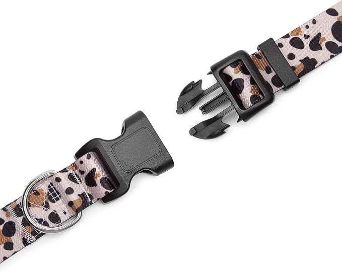 Adjustable Dog Collar with Patterns