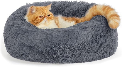 Bedsure Calming Cat Beds for Indoor Cats 20 inches, 15 lbs