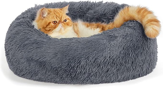 Bedsure Calming Cat Beds for Indoor Cats 20 inches, 15 lbs