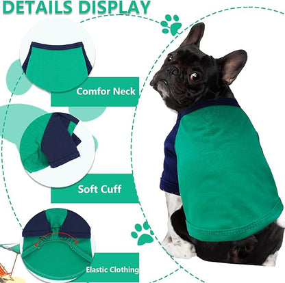 2 Pack Dog Shirt Dog Clothes Medium Sized