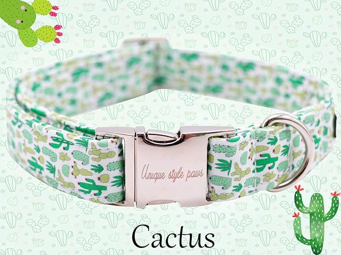 Unique Style Paws Dog Collar with Bow