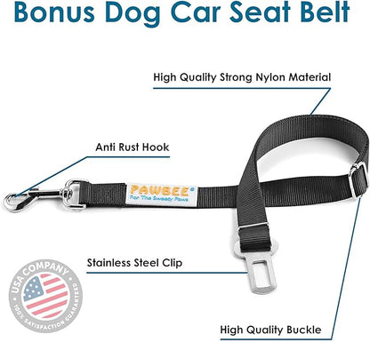 PAWBEE Dog Car Seat Covers