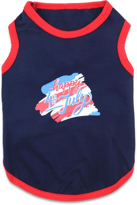 4th of July Small Puppy Clothes Independent Day
