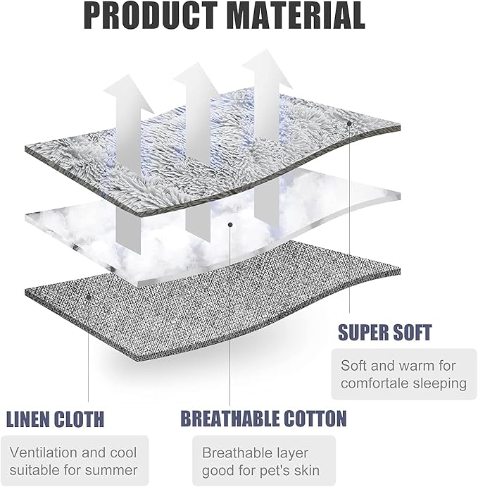 Cat Bed Small Dog Bed 23.6x19.7inch