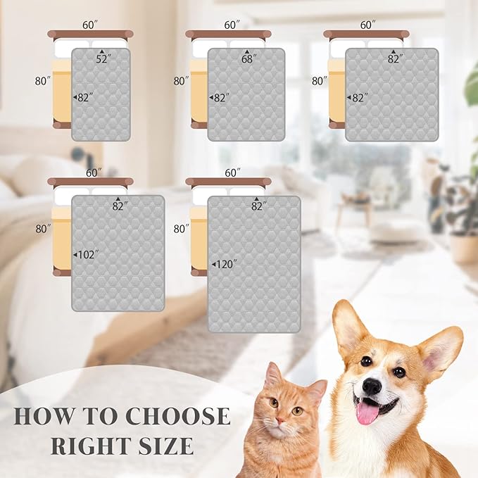 Dog Bed Cover Reversible Waterproof 100% Pet Blanket