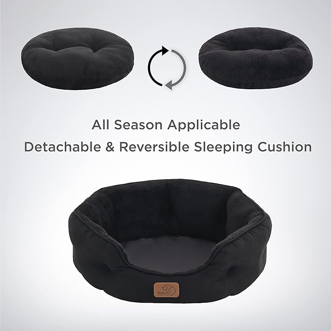Bedsure Dog Beds for Small Dogs 20 Inches,