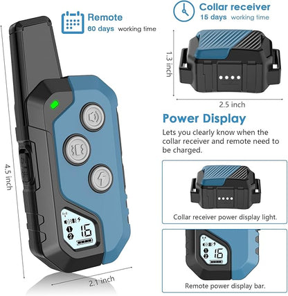Dog Shock Collar IP67 Waterproof 3 Training
