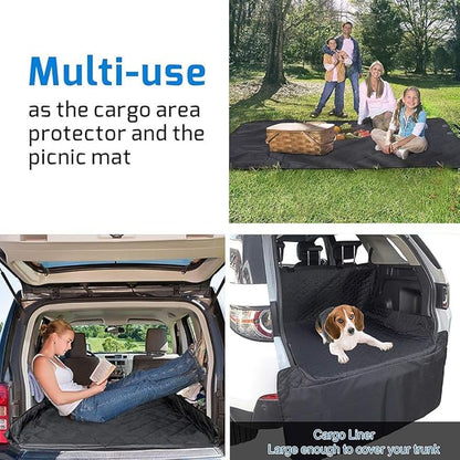 SUV Cargo Liner for Dogs Waterproof Nonslip Car