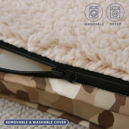 DaysU Large Dog Bed for Large Dogs 65 Ibs, 36x27x3in