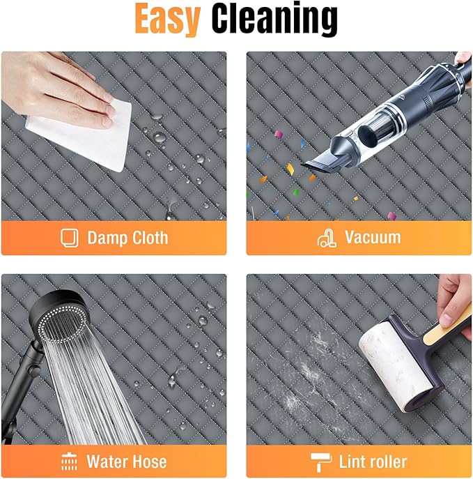 Dog Car Seat Cover for Back Seat