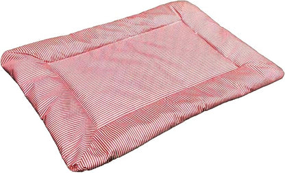 YOFANG Chew Proof Dog Bed-Outdoor Travel Camping Dog Bed,Waterproof Ripstop Nylon Fabric and Machine Washable,Indestructible and Easy to Clean Pet Bed Mat for Car,Sofa,Cage,34"x23"