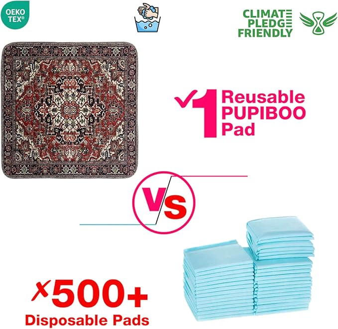 Washable Pee Pads for Dogs 100% Waterproof,