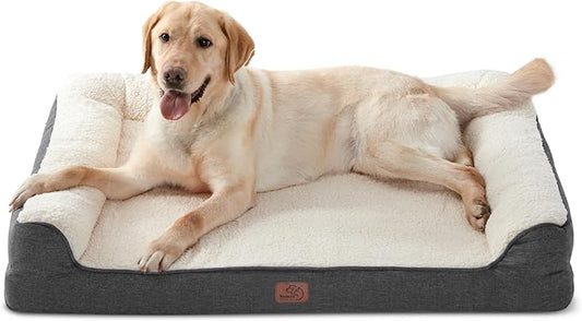 Bedsure Memory Foam Dog Bed for Extra Large Dogs