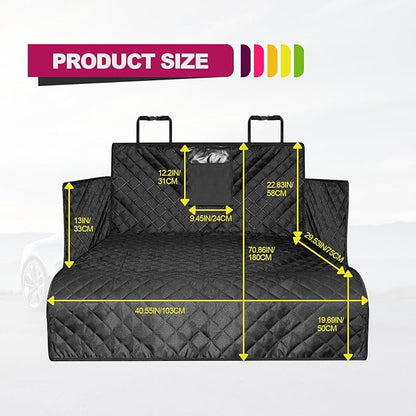 Waterproof Non-Slip Durable Dog Cargo Cover Mat for Cars