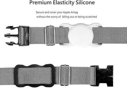 Air Tags-2 Pack Airtag Dog Collar Holder SWINCHO 1-3cm Width