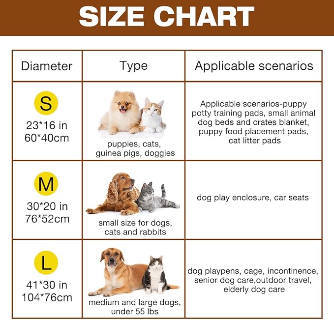 Waterproof Dog Blankets for Small Dogs 1 Pack 3 Washable (Paw-1, S-23 16in)