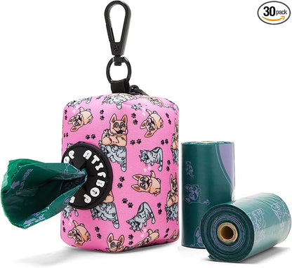Dog Poop Bag Dispenser with 30 Bags