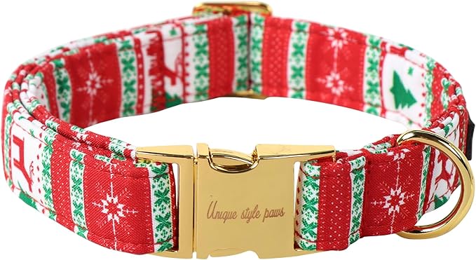 Unique style paws Dog Collar Metal Buckle Collar