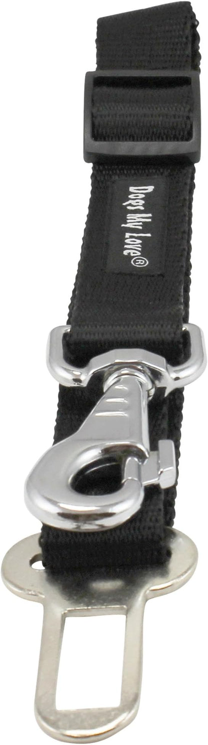 Dogs My Love Adjustable 15"-25 Long Leash Car 1" Wide