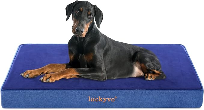 Large Dog Bed for Large Dogs 30 to 90 lbs(35x22x3