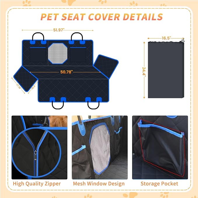 LETTON Car Seat for Dogs