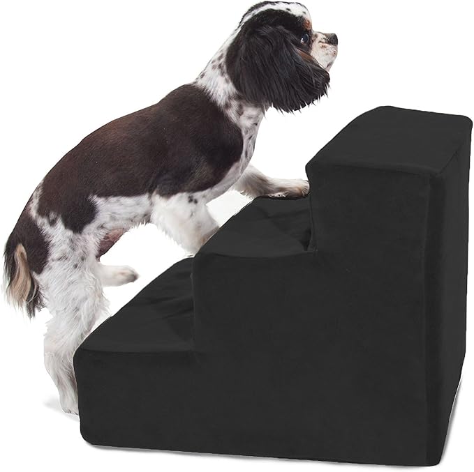 Majestic Pet 3 Step Portable Dog Stairs 25 lbs