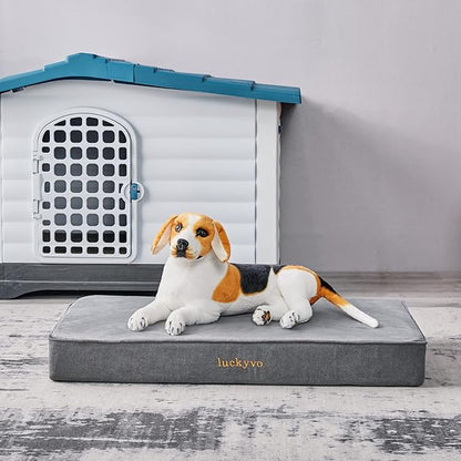 Dog Bed Mat for Large Dogs 35x22x3 inches,