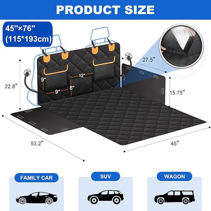 4-in-1 SUV Cargo Liner for Dogs
