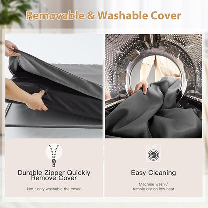 BFPETHOME Outdoor Dog Beds for Large Dogs (36 x 27 In,