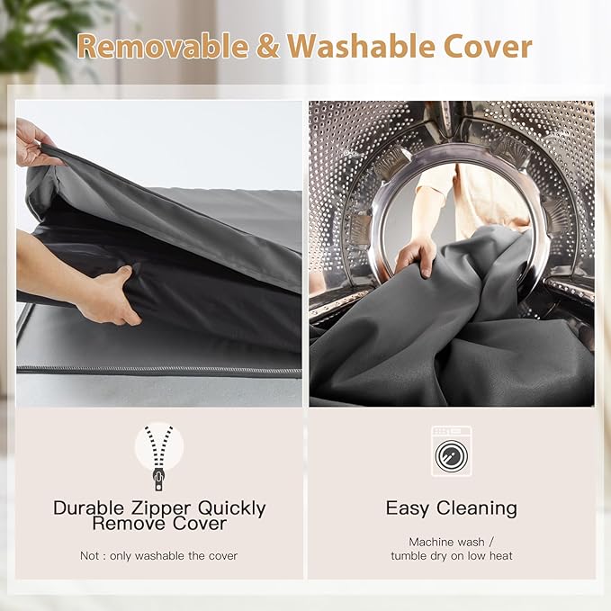 BFPETHOME Outdoor Dog Beds for Large Dogs (47 x 29 In,