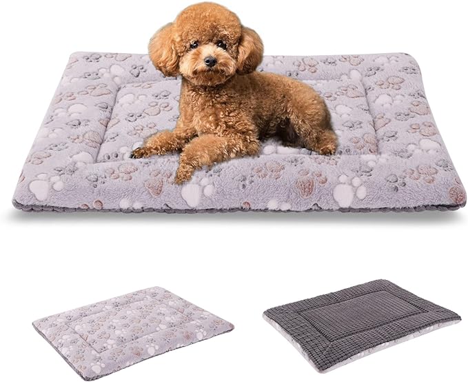 BVAGSS Dog Bed Mat XH079 (24''x18''x1.6'',Grey