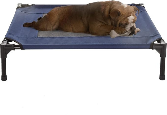 Elevated Dog Bed 30x24-Inch Portable 50lbs by