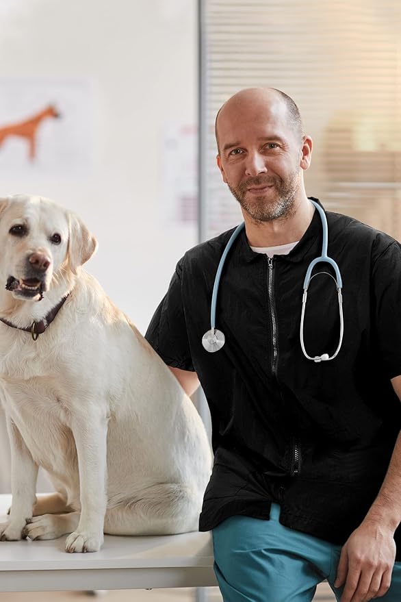 2 Pack Pet Grooming Work Clothes Water Resistant Pet Grooming Smock Workwear with Full Zipper Short Sleeves Pet Groomer Uniforms Black Pet Smock Clothes for Pet Shop Men Women