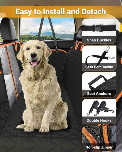 Victoper Dog Car Seat Cover 100% Waterproof 60" W 64" L