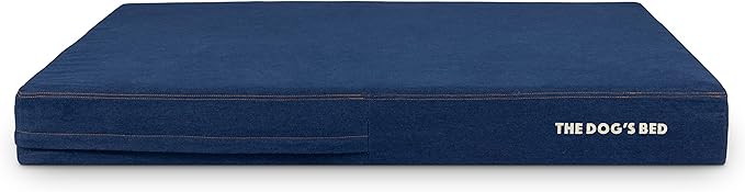 The Dog’s Bed Orthopedic Memory Foam Dog Bed Denim54x36, Pain