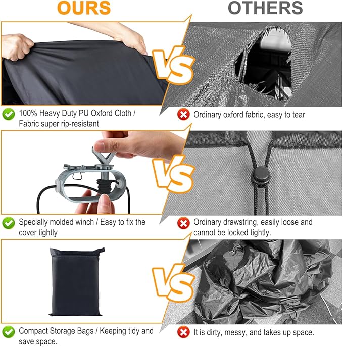 Hot Tub Cover 600D Hot (76 x 76 x 20 inch,