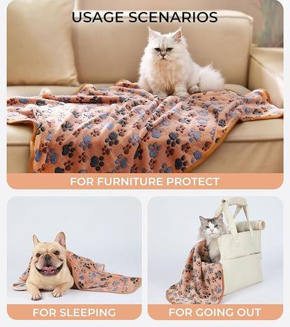 Luciphia 1 Pack 2 Pet Blankets for Dogs Cats Medium(30x20 inch)