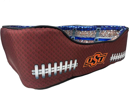 NCAA Oklahoma State Cowboys Stadium Dog Bed