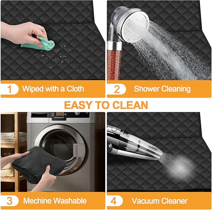 Dog Car Seat Cover 4-Layer Protection 1 Elastic SUVs(46.5" Lx53