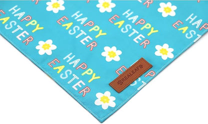 Realeaf Happy Easter Dog Bandanas 2 Pack