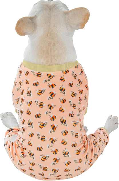 CuteBone Dog Pajamas Costumes Fleece Pet Clothes Puppy Onesie Winter Holiday Cute Cat Jammies Keep Your Pet Warm in The Cold Weather P121L