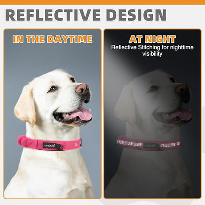 KOOLTAIL Tactical Dog Collar with Handle-Heavy Duty Dog Collar for Military Training