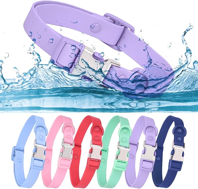 Waterproof Dog Collar Soft Rubber Dog Collar